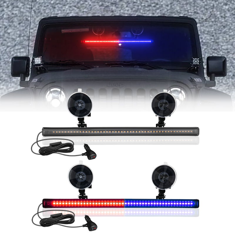Sos Light Strobe - 48LED LED Strobe Işıklar Araba ön