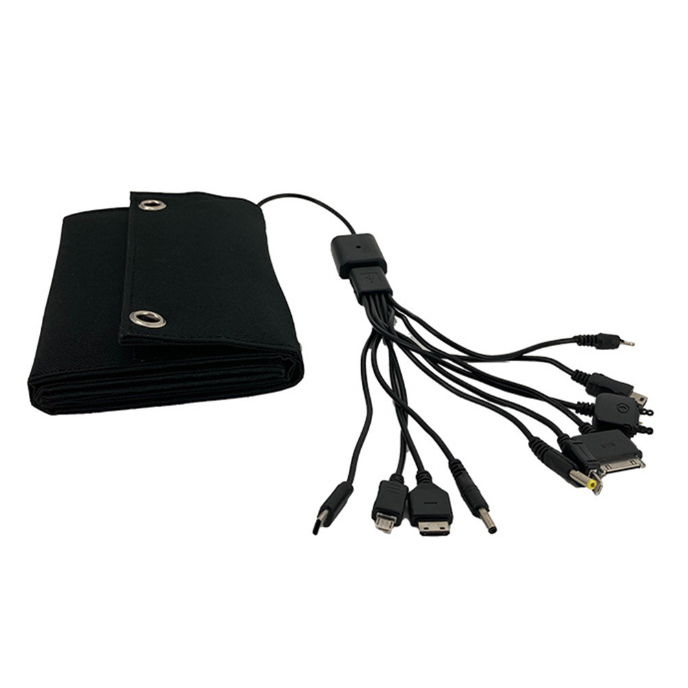 Solar Emergency Charger - 1 Set 15W 6V Taşınabilir Güneş