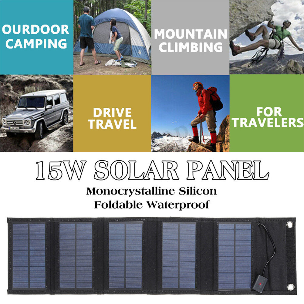 1 Set 15W 6V Taşınabilir Güneş - Solar Emergency Charger incelemesi ve fiyatı